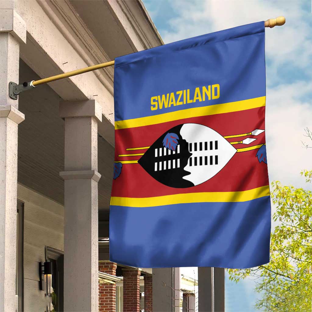Afro Swaziland Garden Flag Siyinqaba Eswatini Flag Style - African Pride