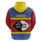 Afro Swaziland Hoodie Siyinqaba Eswatini Flag Style - African Pride