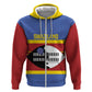 Afro Swaziland Hoodie Siyinqaba Eswatini Flag Style - African Pride