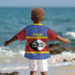Afro Swaziland Kid Hawaiian Shirt Siyinqaba Eswatini Flag Style - African Pride