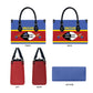Swaziland Leather Bag Siyinqaba Eswatini Flag Style