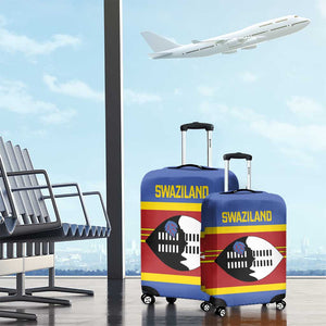 Afro Swaziland Luggage Cover Siyinqaba Eswatini Flag Style - African Pride