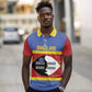 Afro Swaziland Polo Shirt Siyinqaba Eswatini Flag Style - African Pride