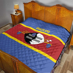Afro Swaziland Quilt Siyinqaba Eswatini Flag Style - African Pride