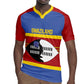 Afro Swaziland Rugby Jersey Siyinqaba Eswatini Flag Style - African Pride