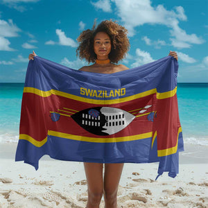 Afro Swaziland Sarong Siyinqaba Eswatini Flag Style - African Pride