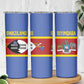 Afro Swaziland Skinny Tumbler Siyinqaba Eswatini Flag Style - African Pride