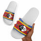 Swaziland Slide Sandals Siyinqaba Eswatini Flag Style