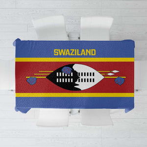 Afro Swaziland Tablecloth Siyinqaba Eswatini Flag Style - African Pride