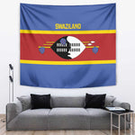 Afro Swaziland Tapestry Siyinqaba Eswatini Flag Style - African Pride