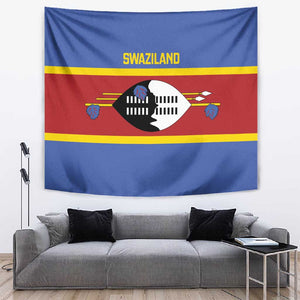 Afro Swaziland Tapestry Siyinqaba Eswatini Flag Style - African Pride