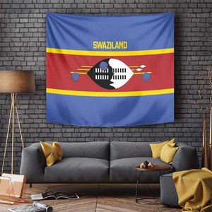 Afro Swaziland Tapestry Siyinqaba Eswatini Flag Style - African Pride