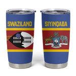 Afro Swaziland Tumbler Cup Siyinqaba Eswatini Flag Style - African Pride