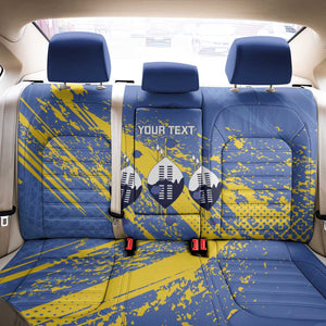 Eswatini Football Custom Back Car Seat Cover Sihlangu Semnikati Blue - African Pride
