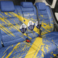 Eswatini Football Custom Back Car Seat Cover Sihlangu Semnikati Blue - African Pride