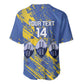 Eswatini Football Custom Baseball Jersey Sihlangu Semnikati Blue - African Pride