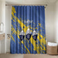 Eswatini Football Custom Bathroom Set Sihlangu Semnikati Blue