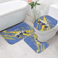 Eswatini Football Custom Bathroom Set Sihlangu Semnikati Blue