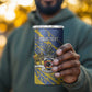 Eswatini Football Custom 4 in 1 Can Cooler Tumbler Sihlangu Semnikati Blue - African Pride