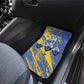 Eswatini Football Custom Car Mats Sihlangu Semnikati Blue - African Pride