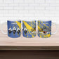 Eswatini Football Custom Ceramic Mug Sihlangu Semnikati Blue