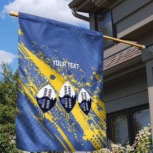 Eswatini Football Custom Garden Flag Sihlangu Semnikati Blue - African Pride