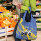 Eswatini Football Custom Grocery Bag Sihlangu Semnikati Blue - African Pride