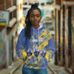 Eswatini Football Custom Hoodie Sihlangu Semnikati Blue - African Pride