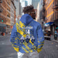 Eswatini Football Custom Hoodie Sihlangu Semnikati Blue - African Pride