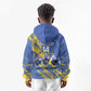Eswatini Football Custom Kid Hoodie Sihlangu Semnikati Blue - African Pride