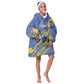 Eswatini Football Custom Kid Wearable Blanket Hoodie Sihlangu Semnikati Blue - African Pride