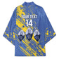 Eswatini Football Custom Kimono Sihlangu Semnikati Blue