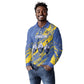 Eswatini Football Custom Long Sleeve Polo Shirt Sihlangu Semnikati Blue - African Pride
