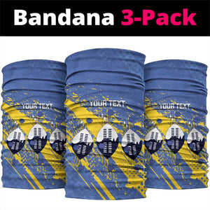 Eswatini Football Custom Neck Gaiter Sihlangu Semnikati Blue - African Pride