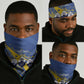 Eswatini Football Custom Neck Gaiter Sihlangu Semnikati Blue - African Pride