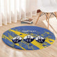 Eswatini Football Custom Round Carpet Sihlangu Semnikati Blue - African Pride