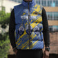 Eswatini Football Custom Sleeveless Puffer Jacket Sihlangu Semnikati Blue