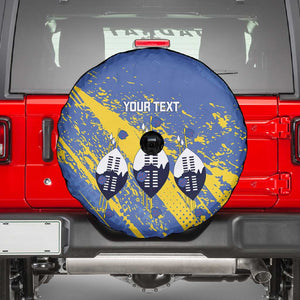 Eswatini Football Custom Spare Tire Cover Sihlangu Semnikati Blue - African Pride