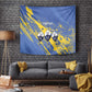 Eswatini Football Custom Tapestry Sihlangu Semnikati Blue - African Pride