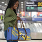 Eswatini Football Custom Travel Bag Sihlangu Semnikati Blue