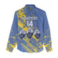 Eswatini Football Custom Women Casual Shirt Sihlangu Semnikati Blue - African Pride
