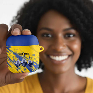 Eswatini Football Custom AirPods Case Sihlangu Semnikati Yellow
