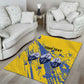 Eswatini Football Custom Area Rug Sihlangu Semnikati Yellow - African Pride