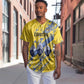 Eswatini Football Custom Baseball Jersey Sihlangu Semnikati Yellow - African Pride