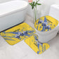 Eswatini Football Custom Bathroom Set Sihlangu Semnikati Yellow