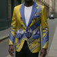 Eswatini Football Custom Blazer Sihlangu Semnikati Yellow