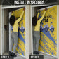 Eswatini Football Custom Door Cover Sihlangu Semnikati Yellow
