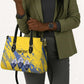 Eswatini Football Custom Leather Bag Sihlangu Semnikati Yellow