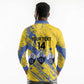 Eswatini Football Custom Long Sleeve Polo Shirt Sihlangu Semnikati Yellow - African Pride