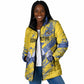 Eswatini Football Custom Padded Jacket Sihlangu Semnikati Yellow
